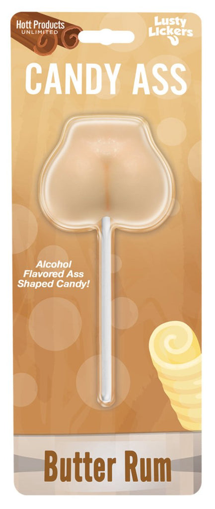 Lusty Lickers Candy Ass Butter Rum Pop - TruLuv Novelties