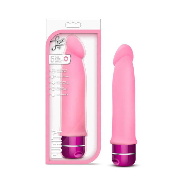 Luxe Purity Silicone Vibrator Pink - TruLuv Novelties
