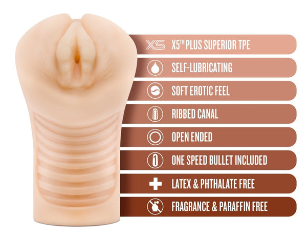 M Elite - Soft and Wet - Annabella - Beige - TruLuv Novelties