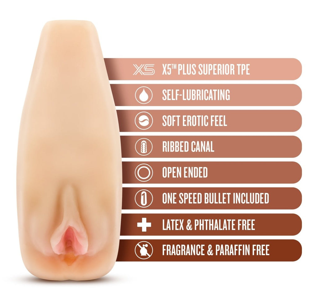 M Elite - Soft and Wet - Natasha - Beige - TruLuv Novelties