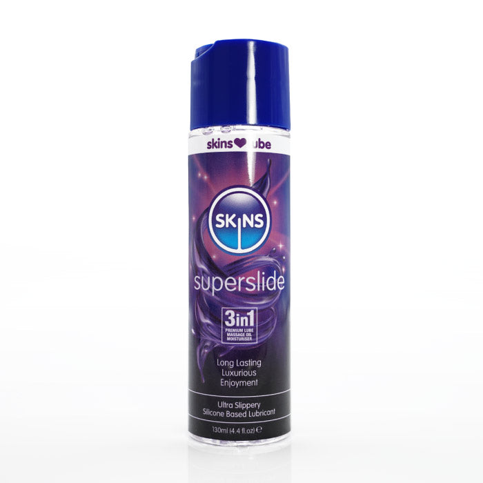 Skins Super Slide Silicone Based Lubricant 4.4oz