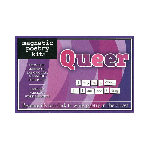 Magnetic Poetry Kit: Queer Edition - TruLuv Novelties