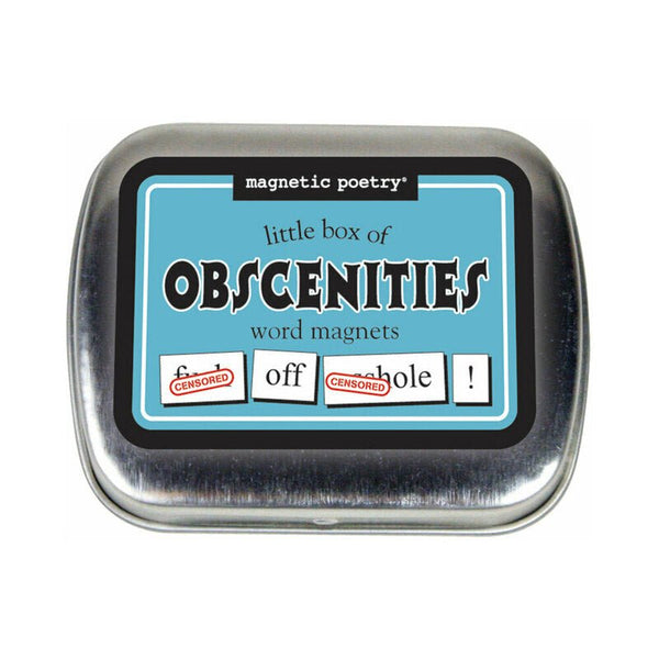 Magnetic Poetry Little Box of Obscenities Word Magnets - TruLuv Novelties