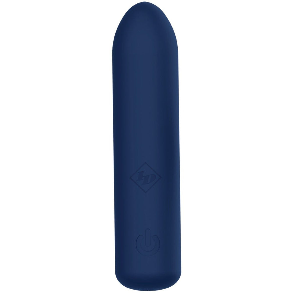 Make Me Quiver Silicone Bullet Massager - Blue - TruLuv Novelties