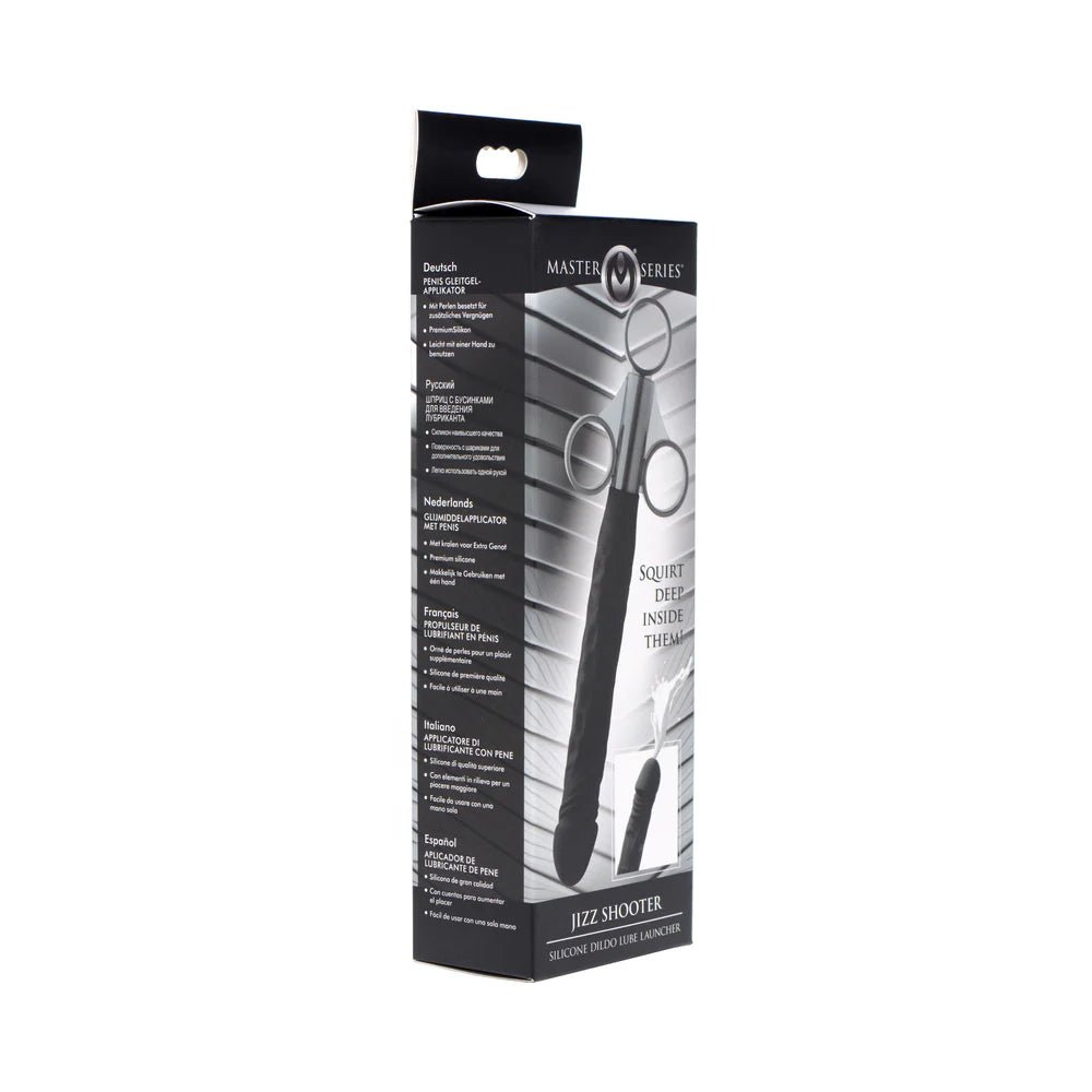 Master Series Jizz Shooter Silicone Dildo Lube Launcher