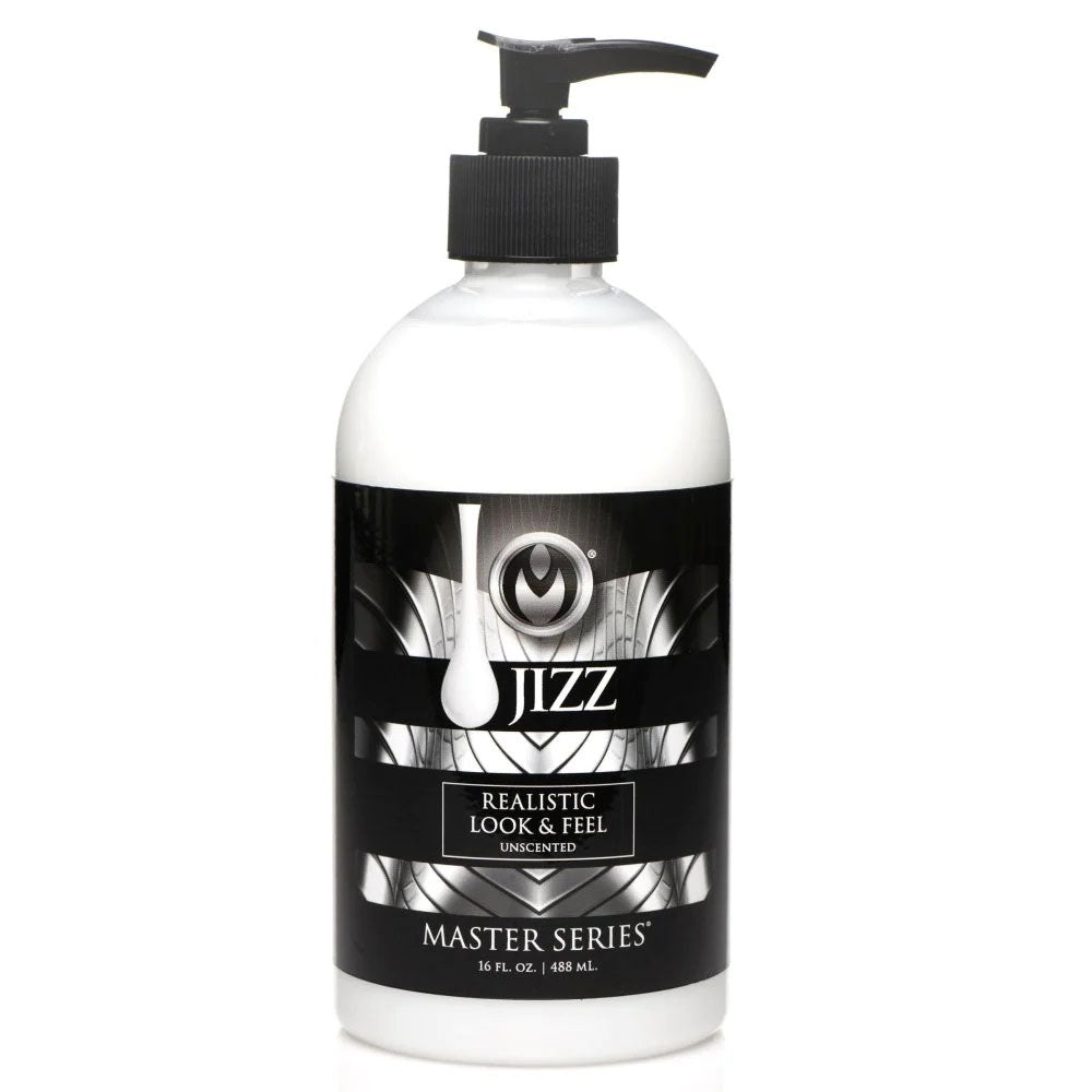 Master Series Jizz Unscented Water-Based Body Glide - 16 Oz - TruLuv Novelties