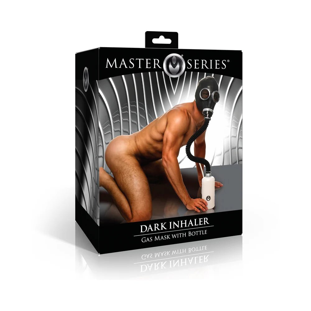 Master Series Rubber Gas Mask with Bottle - TruLuv Novelties