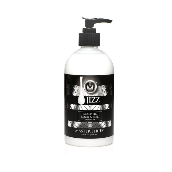 Master Series Unscented Water-Based Jizz Lubricant 16 oz. - TruLuv Novelties