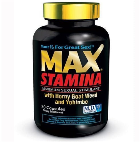 Max Stamina - 30 Count Bottle - TruLuv Novelties
