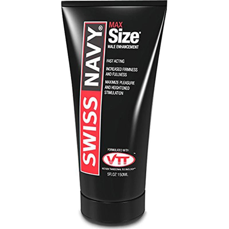 MaxSize Enhancement Cream 5 oz. Black Tube - TruLuv Novelties