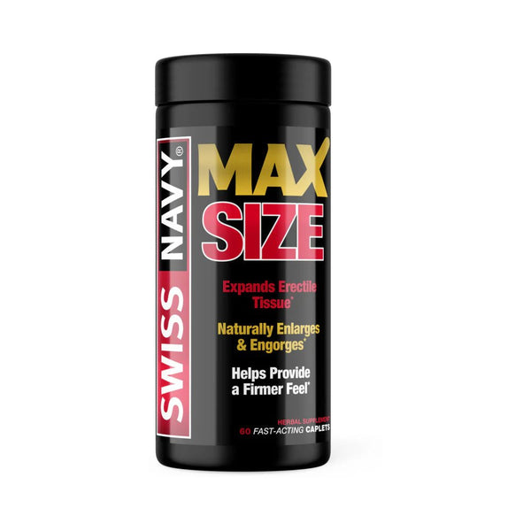 MaxSize Maximum Strength Enhancement 60 - Tablet Bottle - TruLuv Novelties