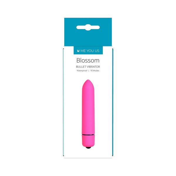 Me You Us Blossom 10 Mode Bullet Vibrator Pink - TruLuv Novelties