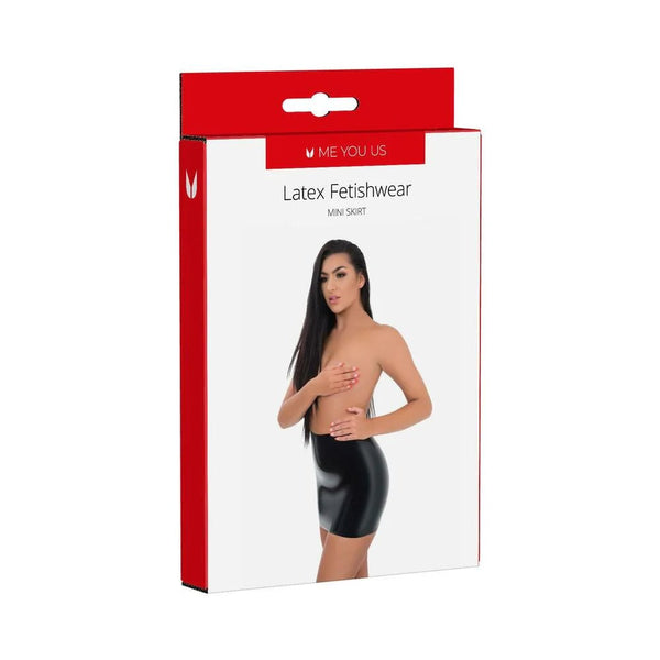 Me You Us Latex Mini Skirt Small - TruLuv Novelties