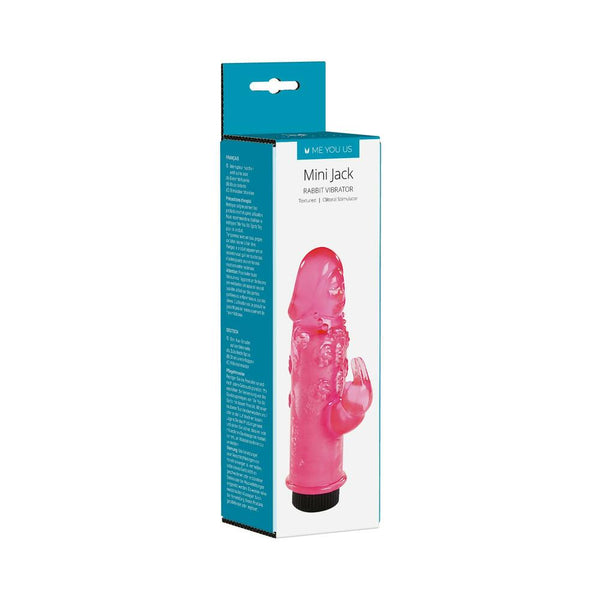 Me You Us Mini Jack Rabbit Vibrator Pink - TruLuv Novelties