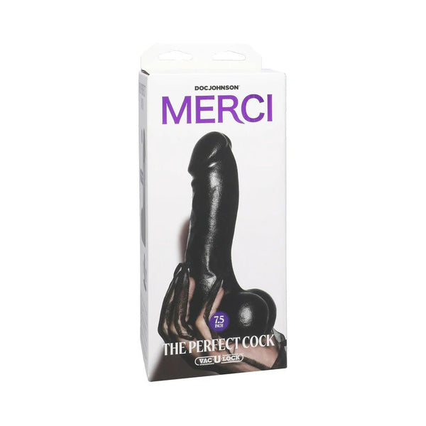 Merci The Perfect Cock 7.5 in. Dildo with Removable Vac - U - Lock Suction Cup - TruLuv Novelties
