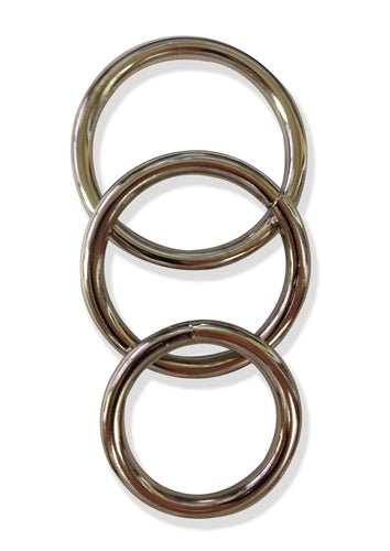 Metal O Ring 3 Pack - TruLuv Novelties