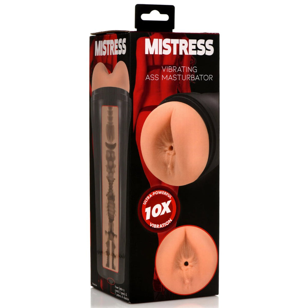 Mistress Vibrating Ass Masturbator - Medium - TruLuv Novelties