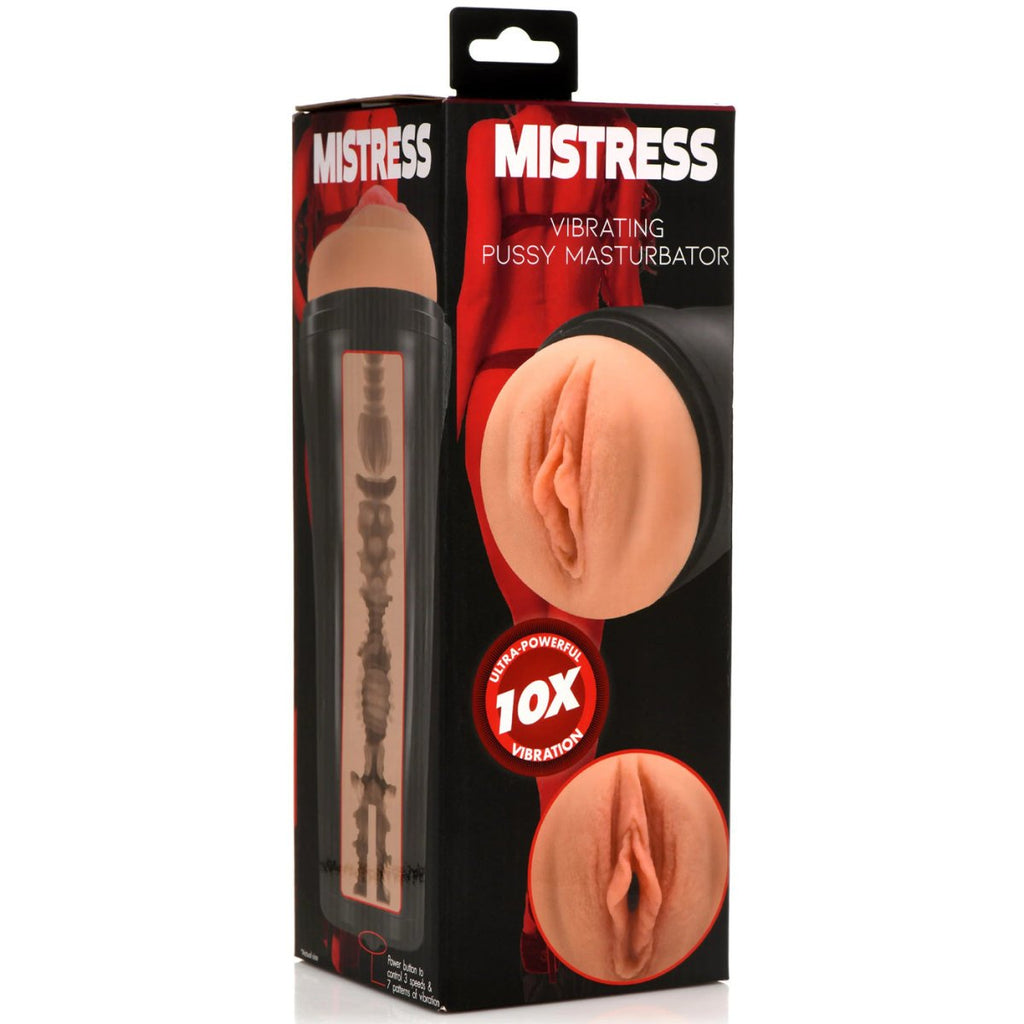 Mistress Vibrating Pussy Masturbator - Medium - TruLuv Novelties