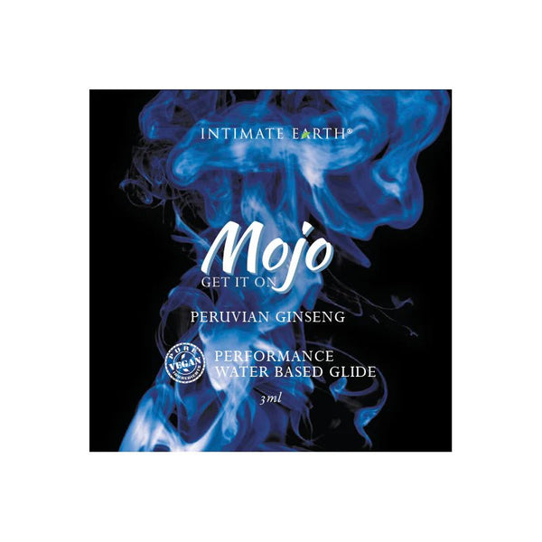 Mojo Peruvian Ginseng Waterbased Performance Glide 3 ml/0.10 oz Foil - TruLuv Novelties