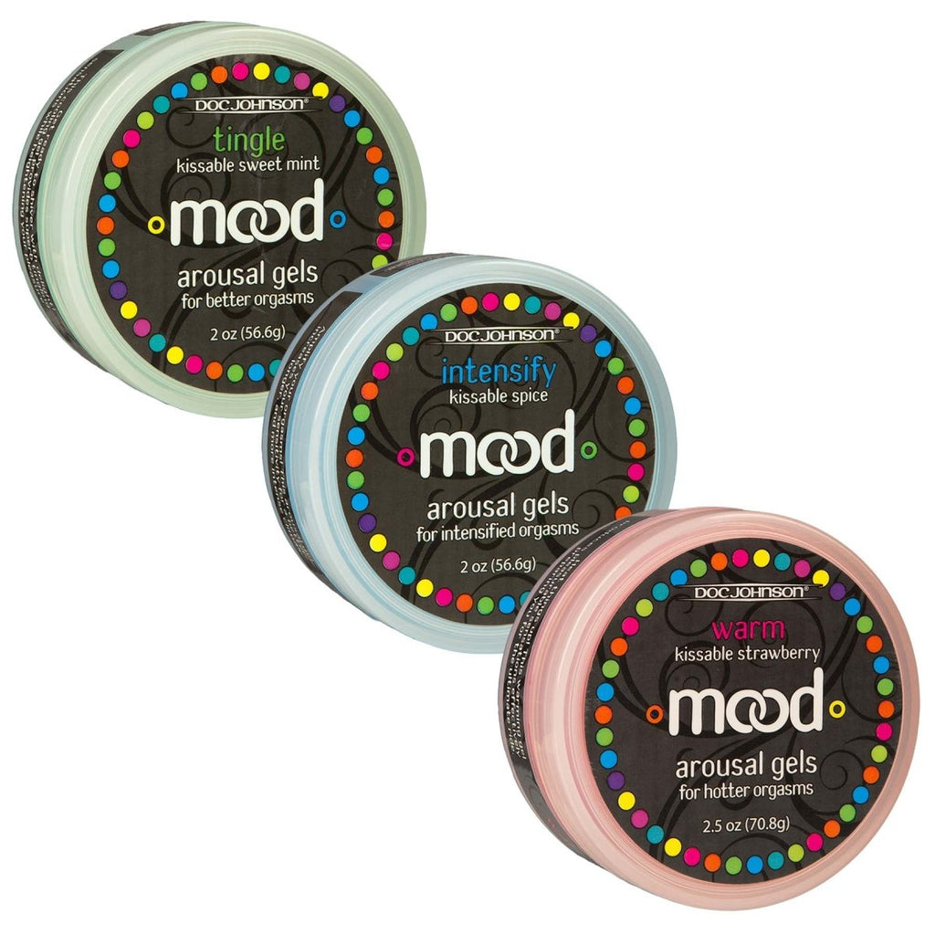 Mood Arousal Gels - Warm, Tingle, Intensify - TruLuv Novelties