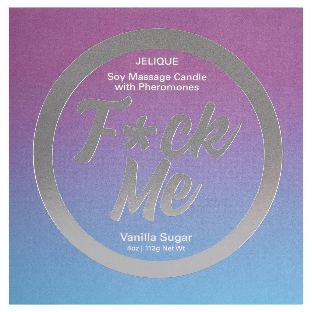 Mood Candle - Fuck Me - Vanilla Sugar - 4 Oz. Jar - TruLuv Novelties