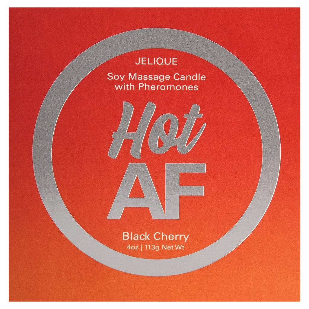 Mood Candle - Hot Af - Black Cherry - 4 Oz. Jar - TruLuv Novelties