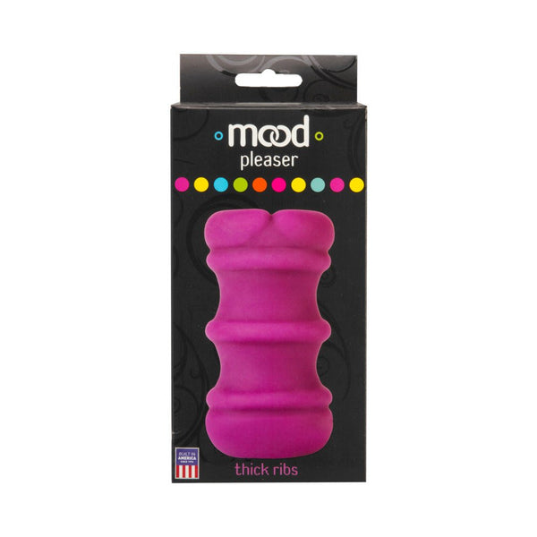 Mood - Pleaser UR3 - Thick Ribbed Purple - TruLuv Novelties