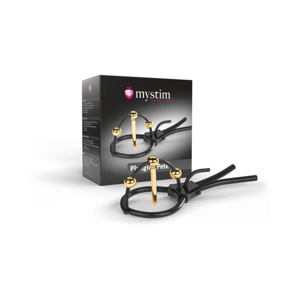 Mystim Plunging Pete Corona Glans Strap with Urethral Sound - TruLuv Novelties