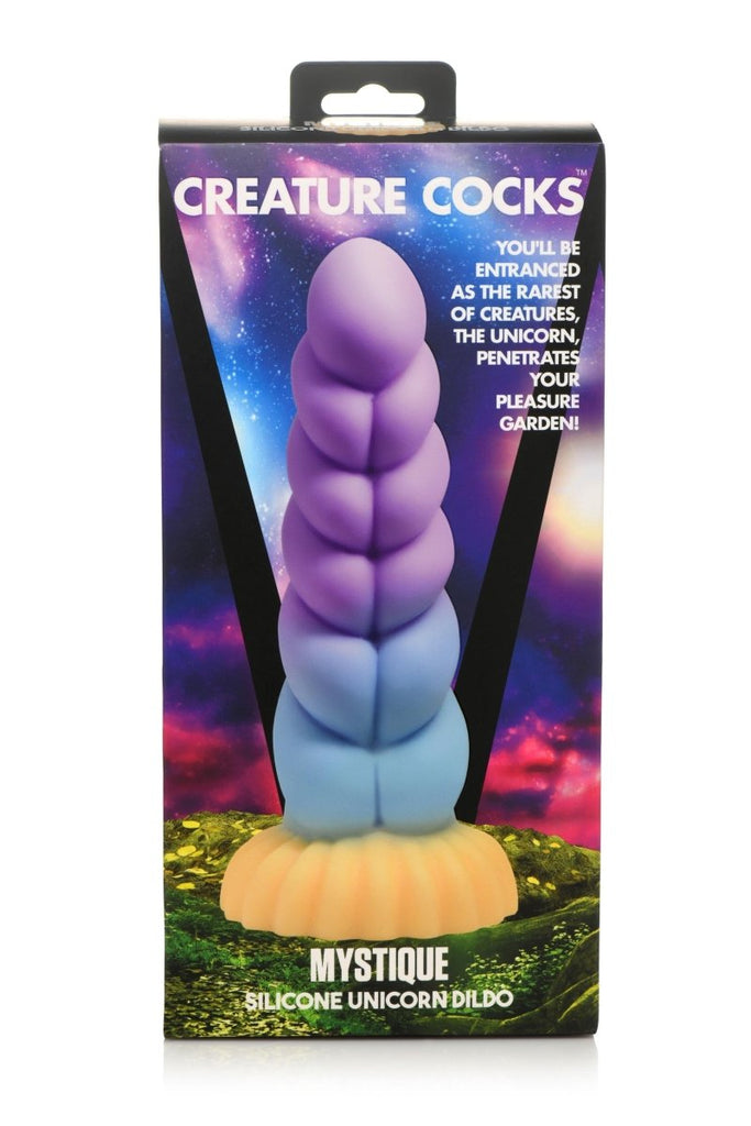 Mystique Silicone Unicorn Dildo - TruLuv Novelties