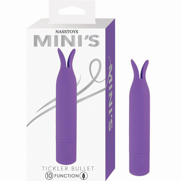 Nasstoys Minis Tickler Bullet - Purple - TruLuv Novelties