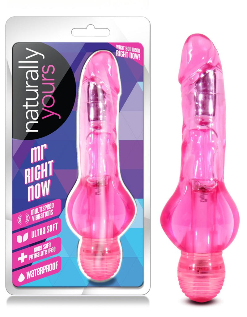 Naturally Yours - Mr. Right Now - Pink - TruLuv Novelties