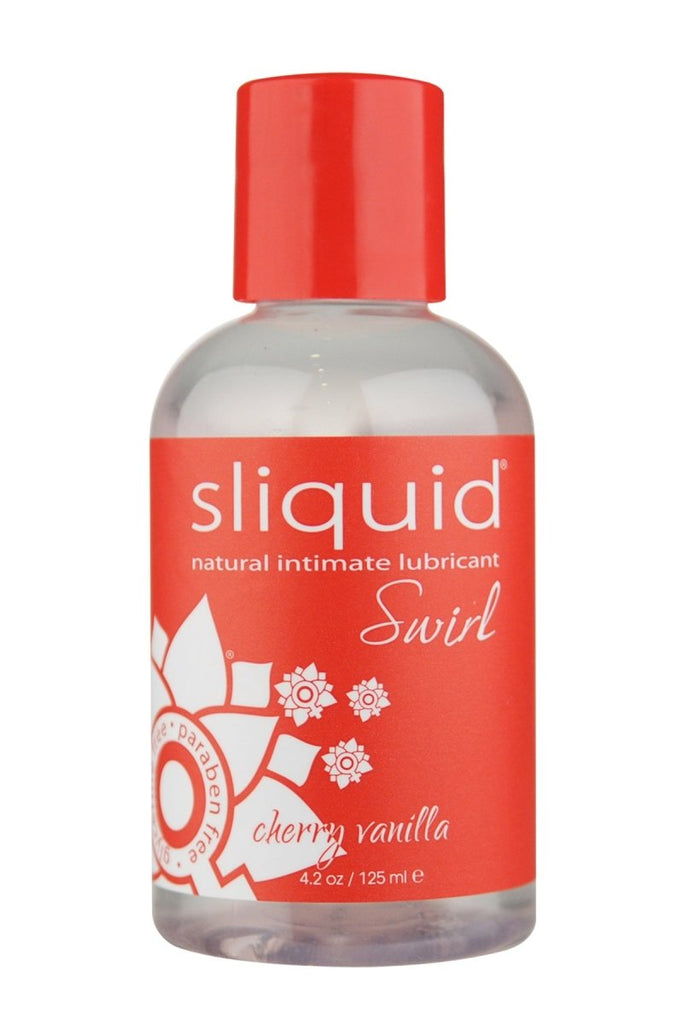 Naturals Swirl - Cherry Vanilla - 4.2 Fl. Oz. (124 ml) - TruLuv Novelties