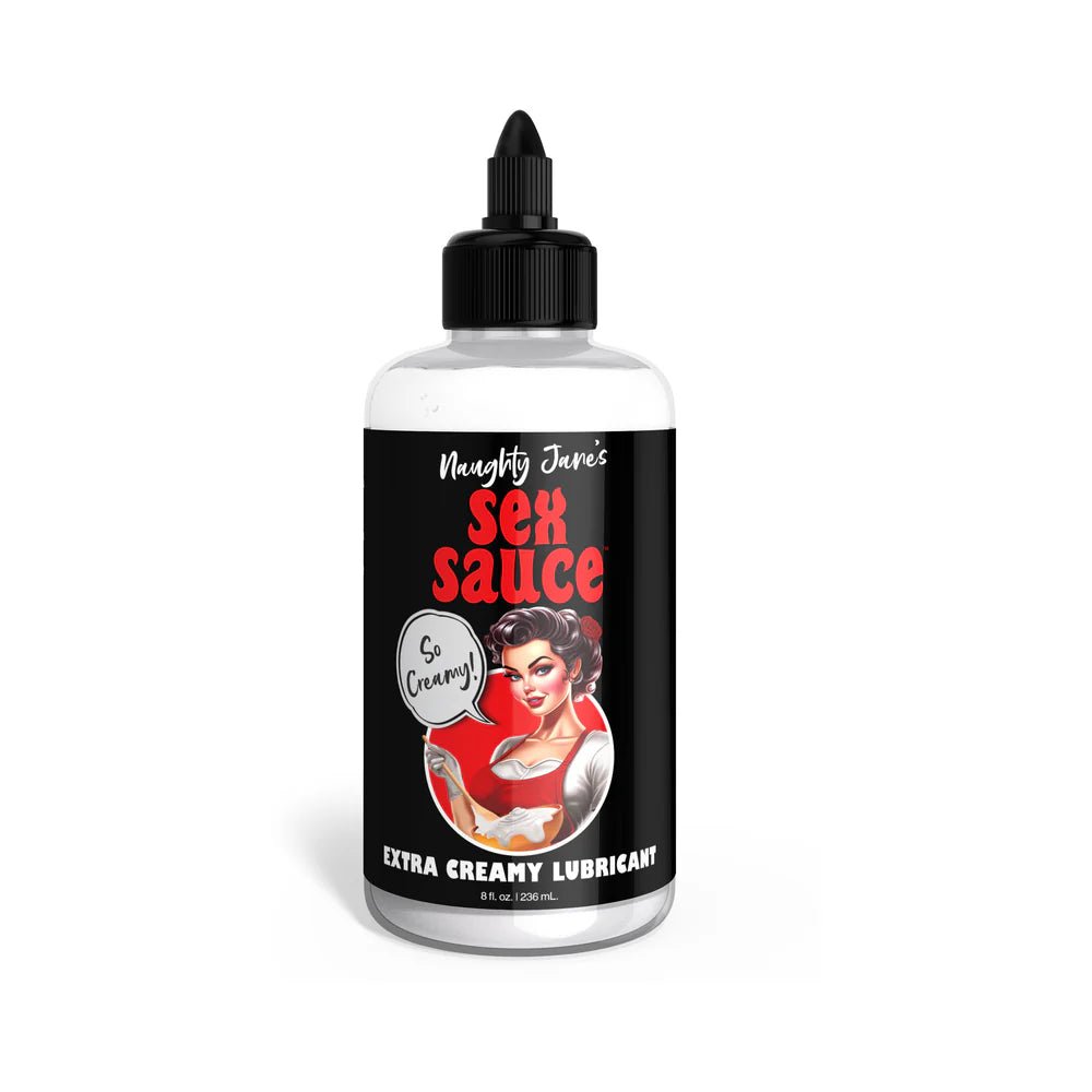 Naughty Jane's Sex Sauce Extra Creamy Lubricant 8 oz. - TruLuv Novelties