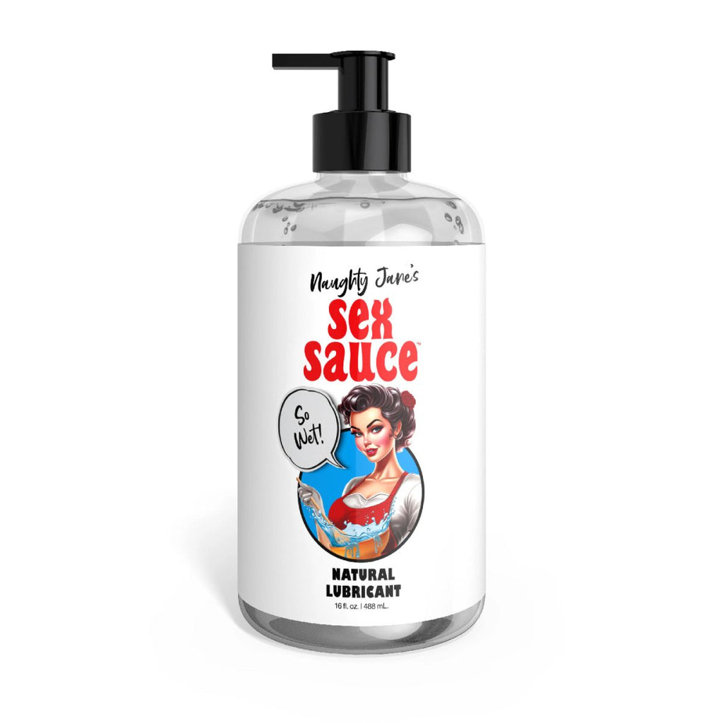 Naughty Jane's Sex Sauce Natural Lubricant 16oz - TruLuv Novelties