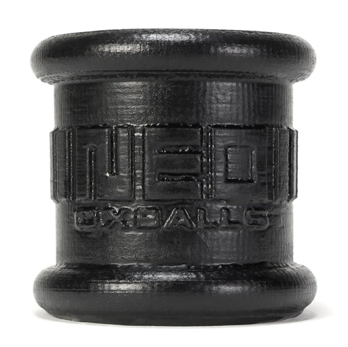 Neo 2 Inch Tall Ball Stretcher Squishy Silicone - Black - TruLuv Novelties