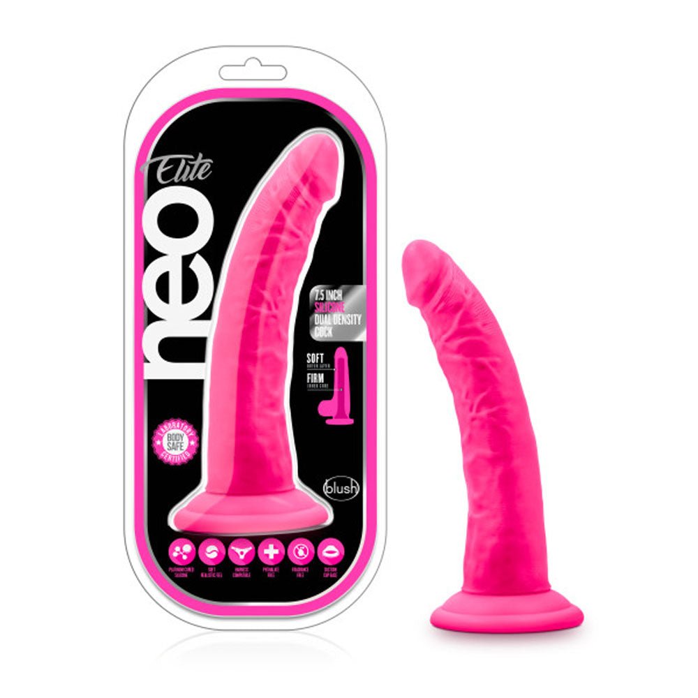 Neo Elite - Inch Silicone Dual Density Cock - TruLuv Novelties