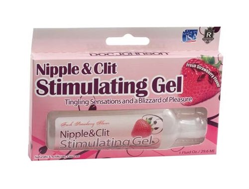 Nipple and Clit Stimulating Gel 1 Oz - Strawberry - TruLuv Novelties