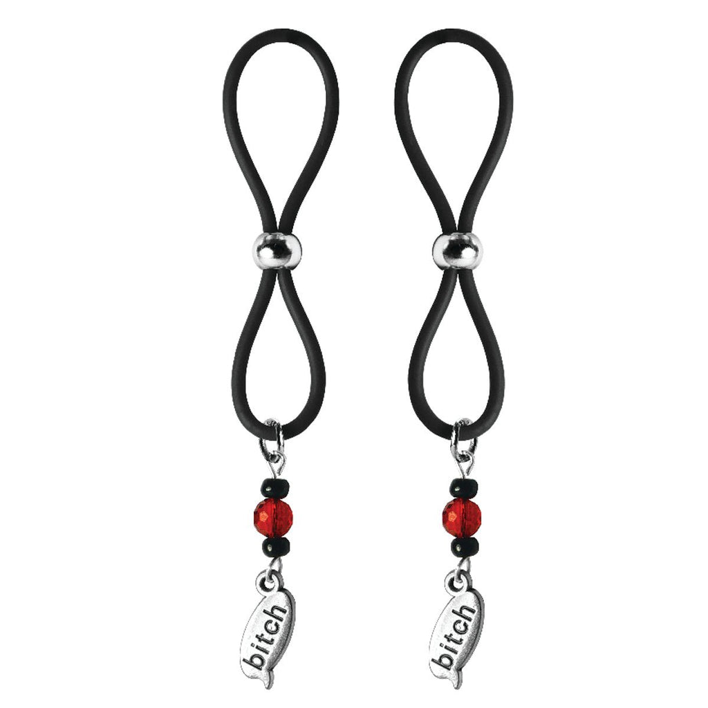 Nipple Halos Bitch Charms - TruLuv Novelties