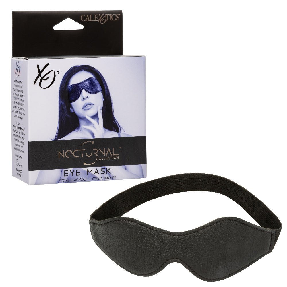 Nocturnal Collection Eye Mask - Black - TruLuv Novelties