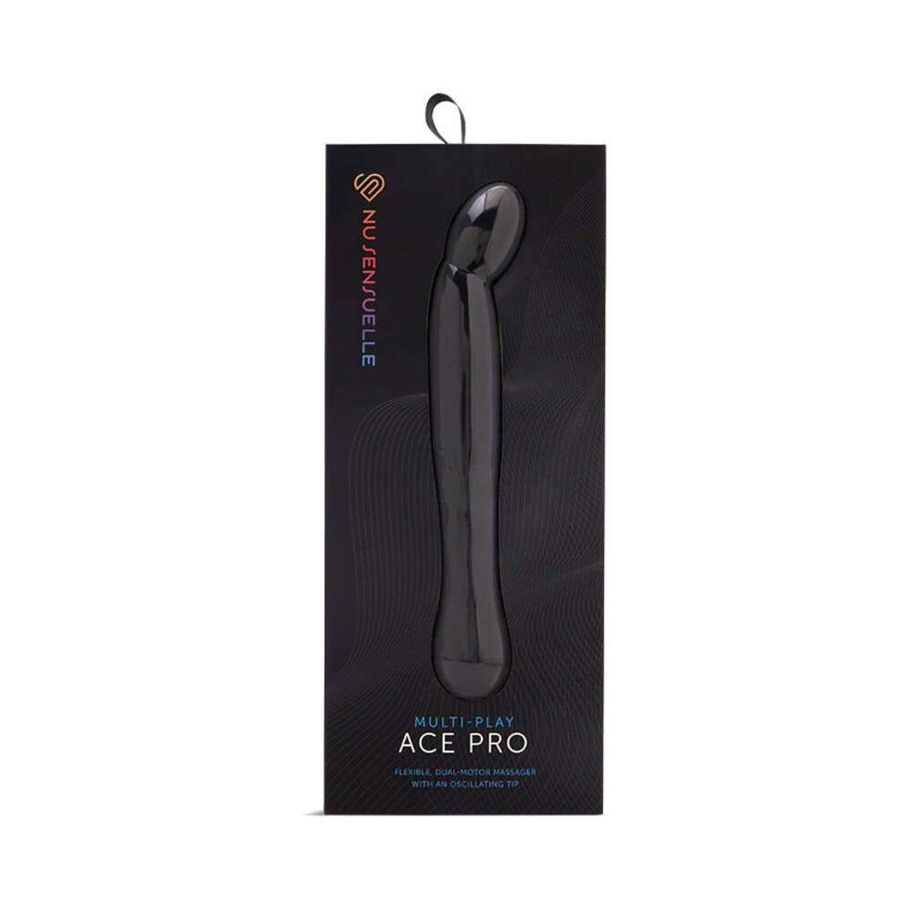 Nu Sensuelle Ace Pro Prostate & G-Spot Vibe Black - TruLuv Novelties