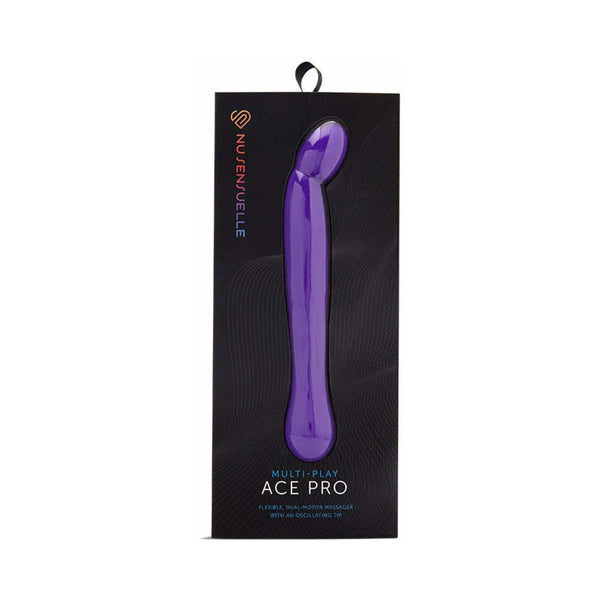 Nu Sensuelle Ace Pro Prostate & G-Spot Vibe Deep Purple - TruLuv Novelties