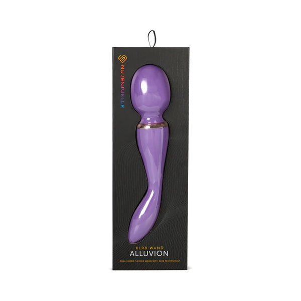 Nu Sensuelle Alluvion XLR8 Turbo Wand Purple - TruLuv Novelties