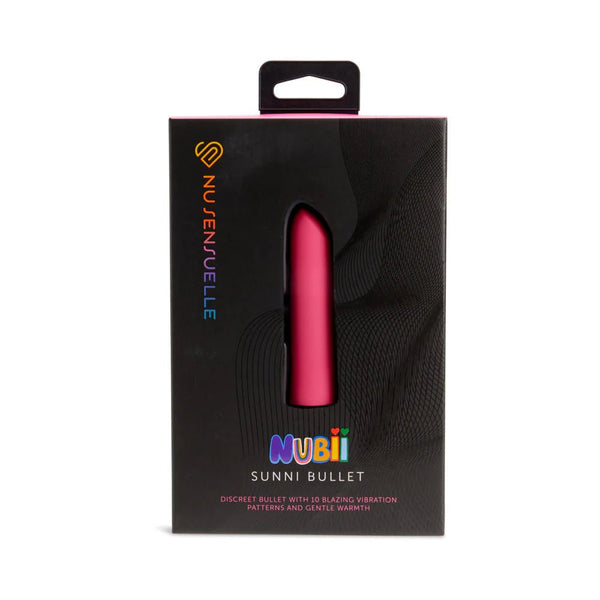 Nu Sensuelle Sunni Nubii Warming Bullet Pink - TruLuv Novelties
