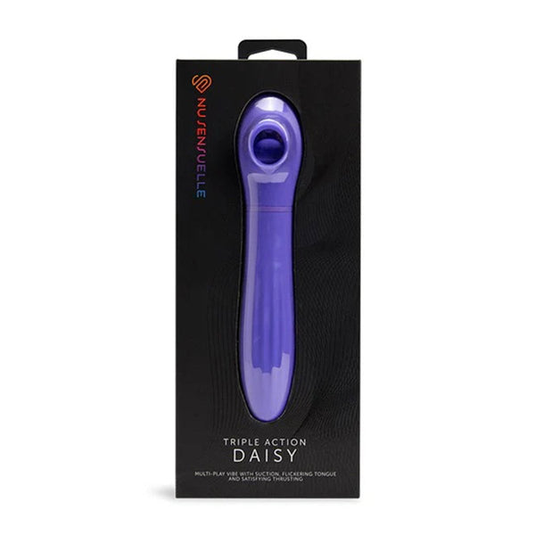 Nu Sensuelle Triple Action Daisy - Ultra Violet - TruLuv Novelties
