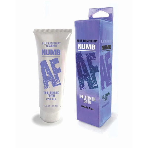 Numb AF Anal Desensitizer Blue Raspberry 1.5 oz. - TruLuv Novelties