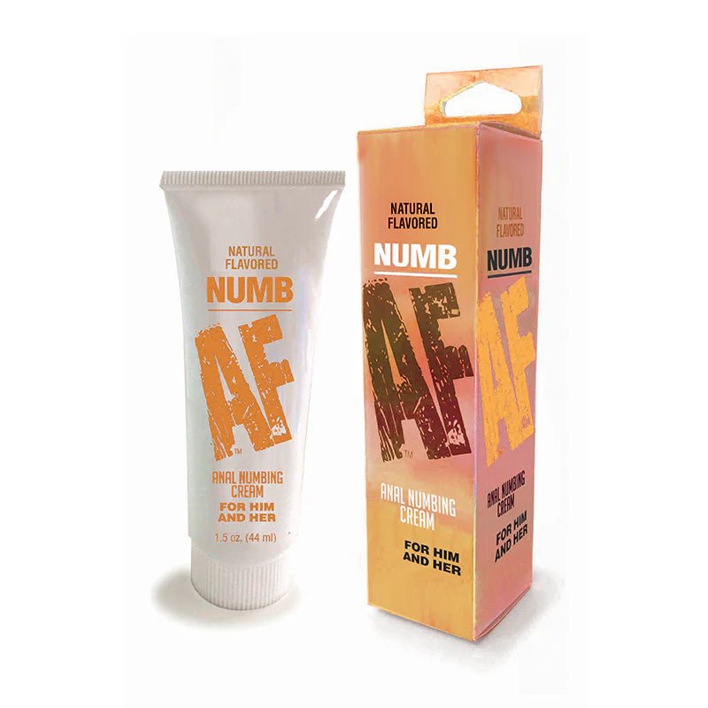 Numb AF Unflavored Anal Numbing Cream 1.5 oz. - TruLuv Novelties