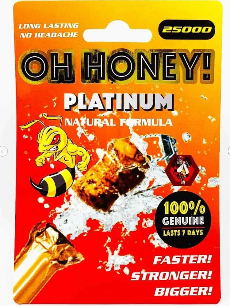Oh Honey 20 Sachet Box - TruLuv Novelties