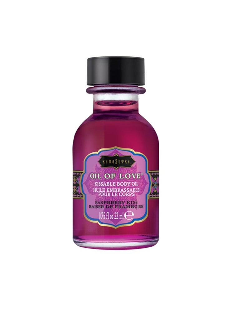 Oil of Love - Raspberry Kiss - 0.75 Fl. Oz. / 22 ml - TruLuv Novelties