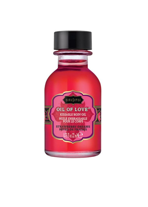 Oil of Love - Strawberry Dreams - 0.75 Fl. Oz. / 22 ml - TruLuv Novelties