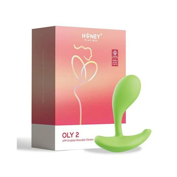 Oly 2 App - Enabled Wearable Vibrator - Green - TruLuv Novelties